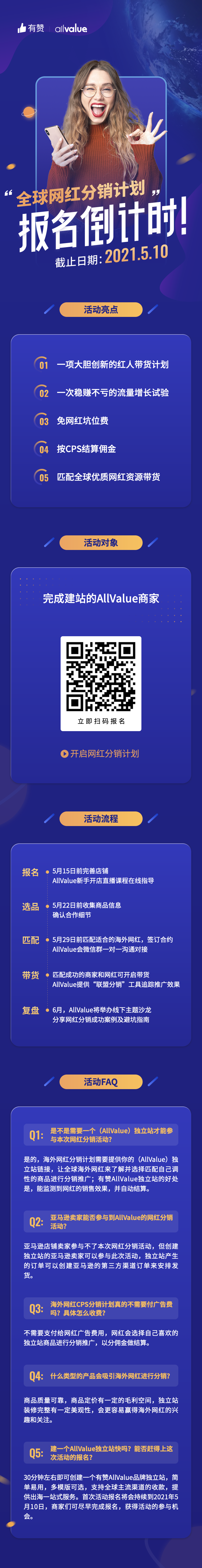 只需完成這一步，全球網(wǎng)紅為你帶貨玩轉(zhuǎn)海外市場(chǎng)！