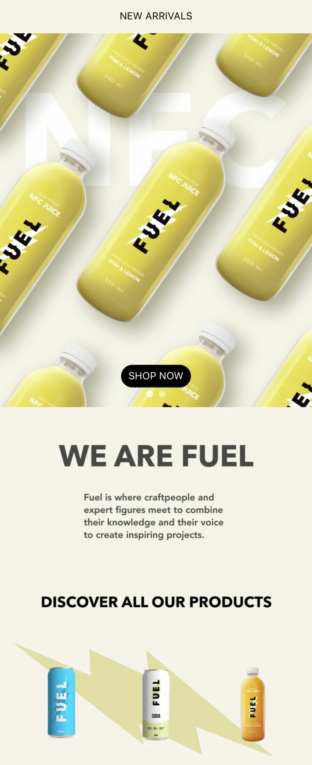 模板推薦 | 年輕跳躍的FUEL 主題，多角度展示、動效視覺一絕！