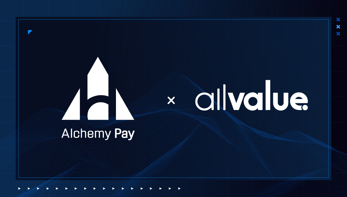 AllValue與Alchemy Pay達成合作，新增加密貨幣支付選項